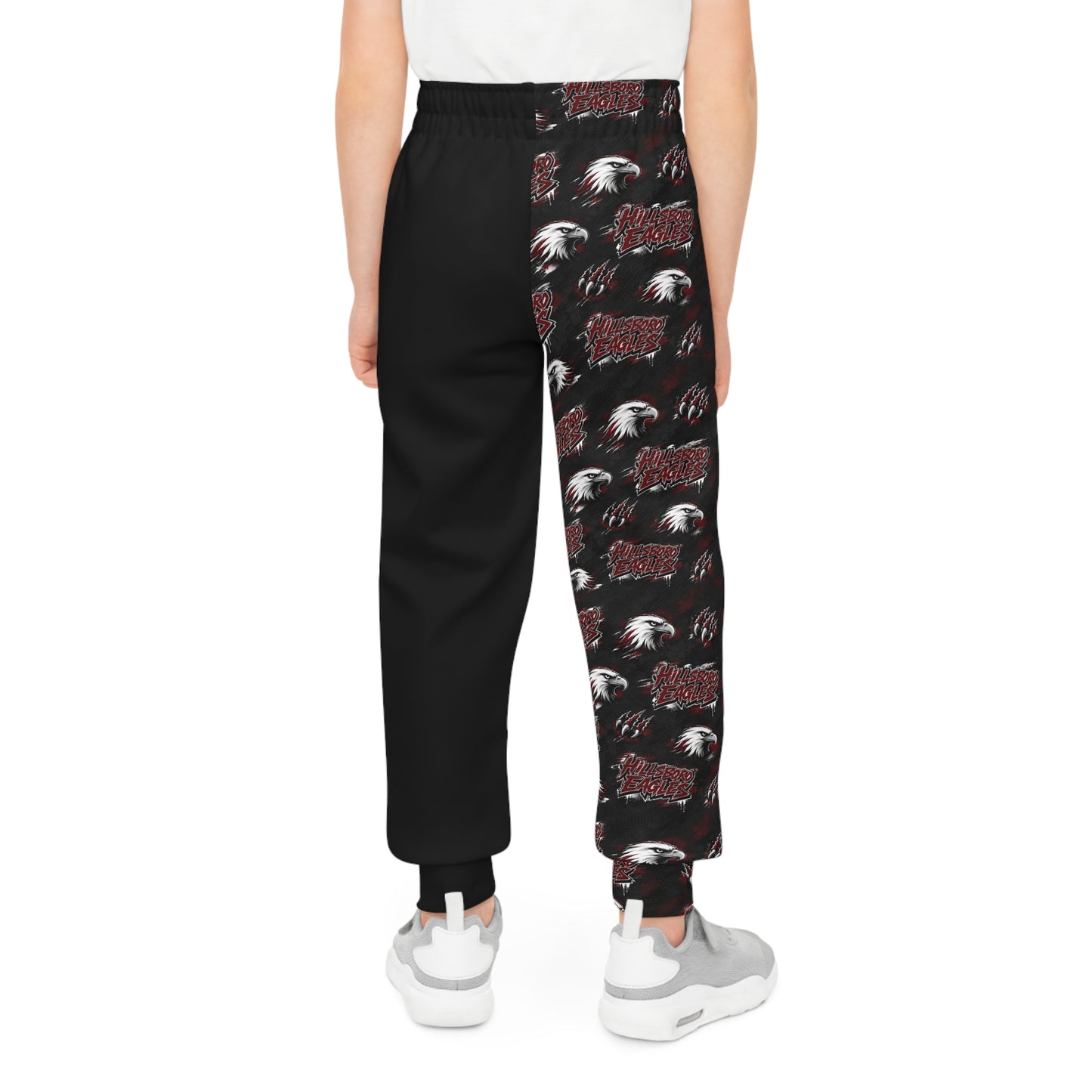 Hillsboro Eagles Youth Joggers — Half‑Print