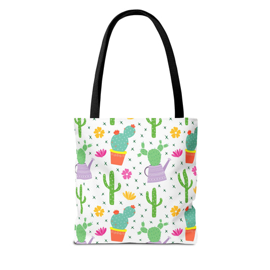 Cactus Pattern Tote Bag