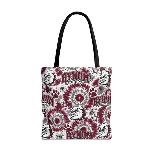 Bynum Bulldogs Tie-Dye Tote Bag