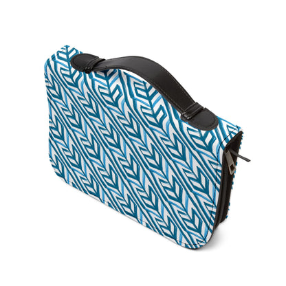 Blue Chevron Bible Cover