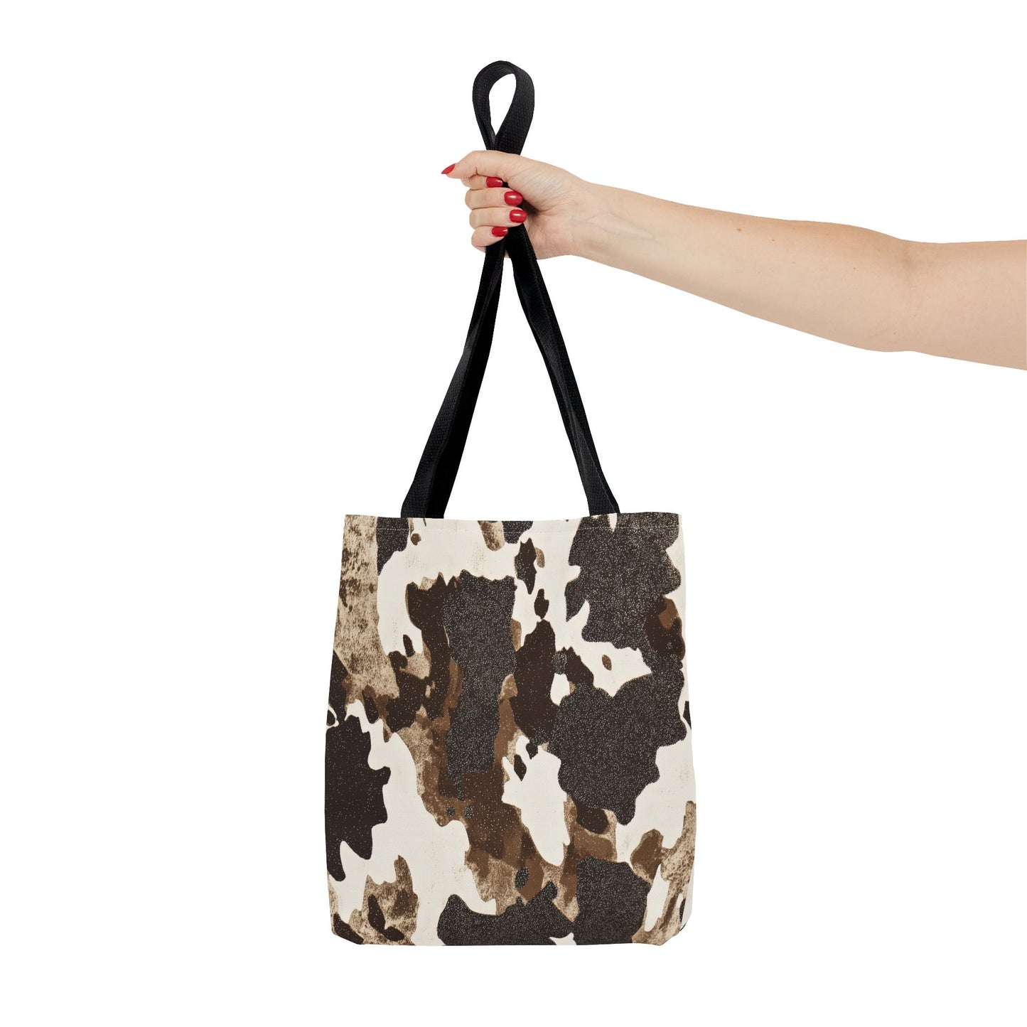 Cowhide Print Tote Bag