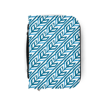Blue Chevron Bible Cover