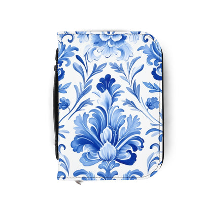 Blue Floral Bible Cover