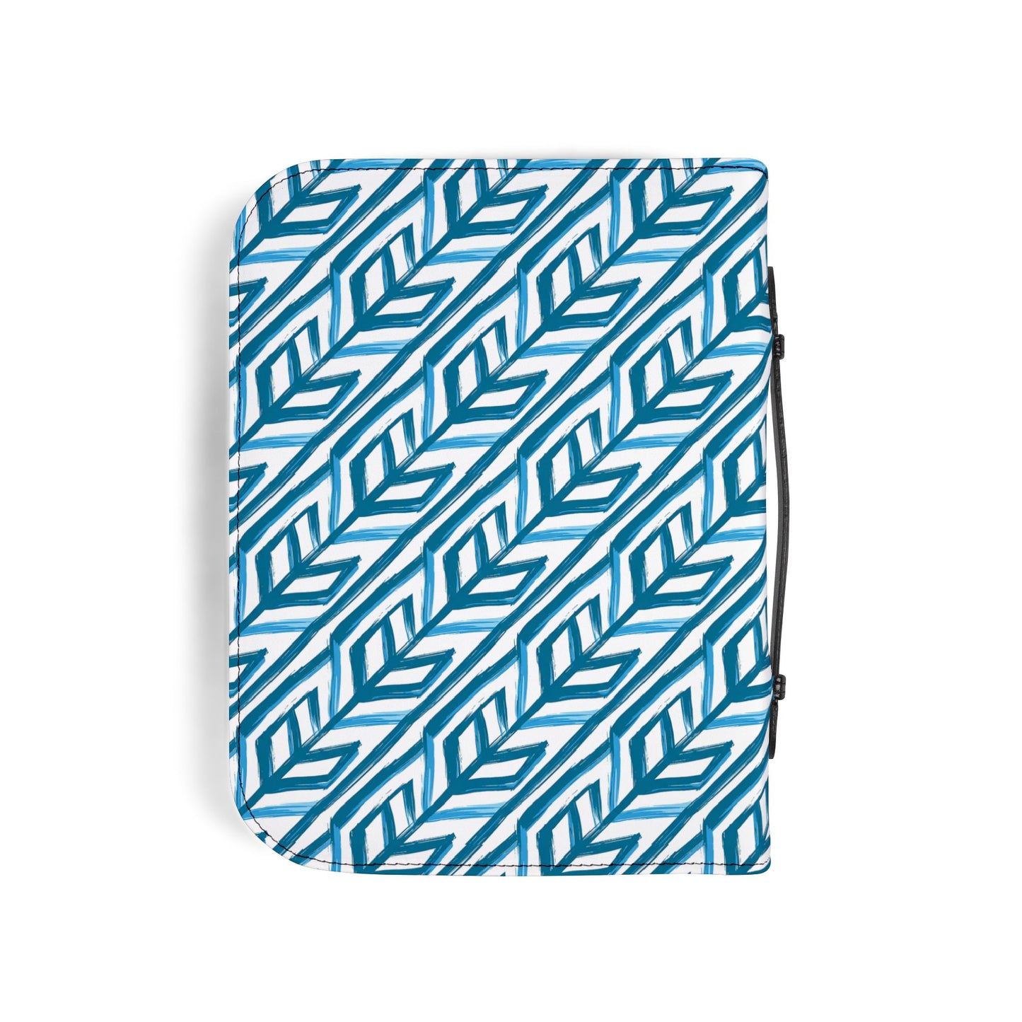 Blue Chevron Bible Cover