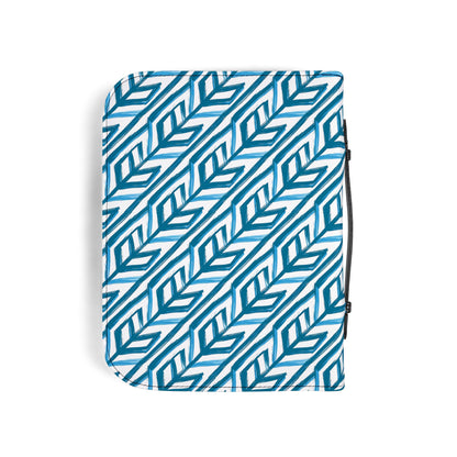 Blue Chevron Bible Cover