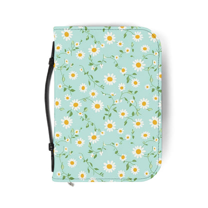 Daisy Floral Bible Cover — Zippered Scripture Organizer