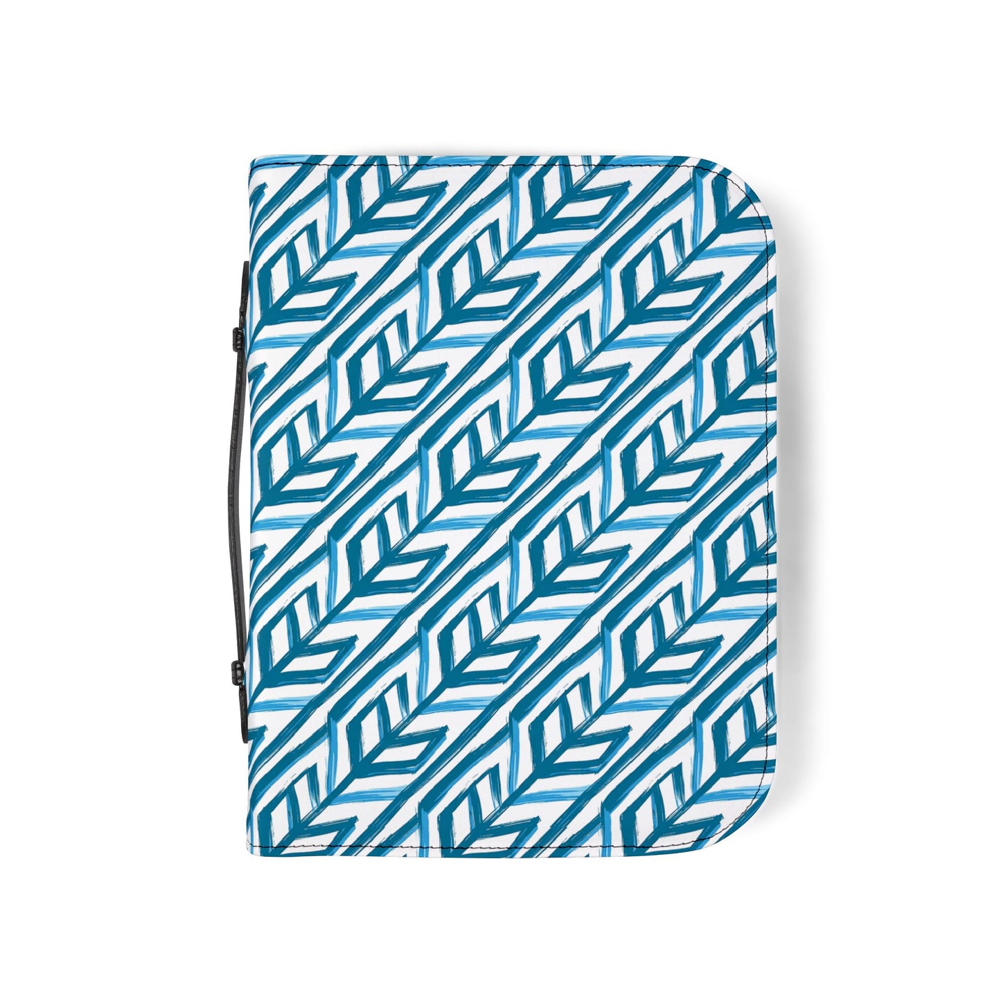 Blue Chevron Bible Cover