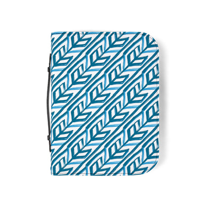 Blue Chevron Bible Cover