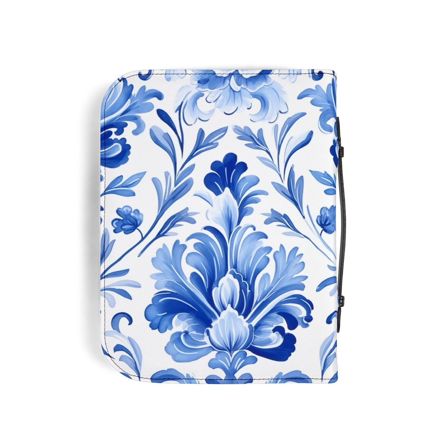 Blue Floral Bible Cover
