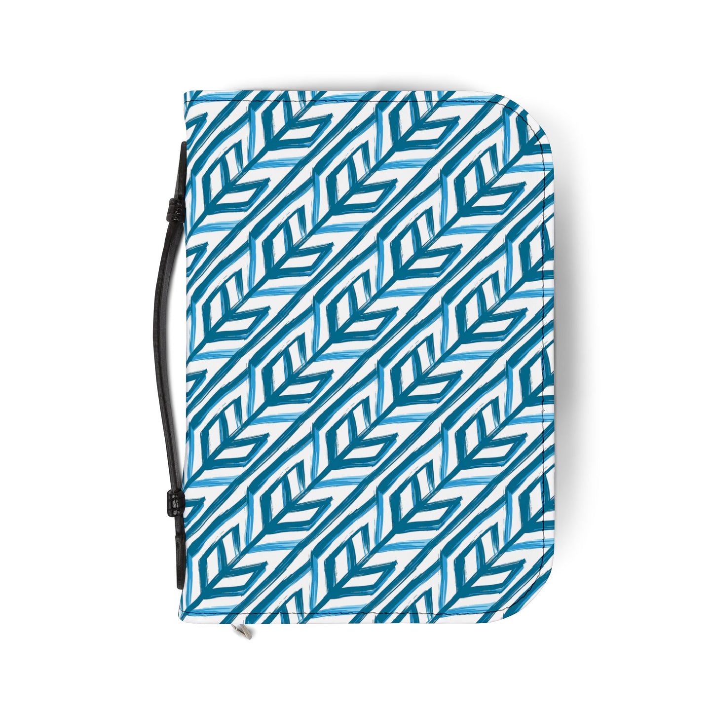 Blue Chevron Bible Cover