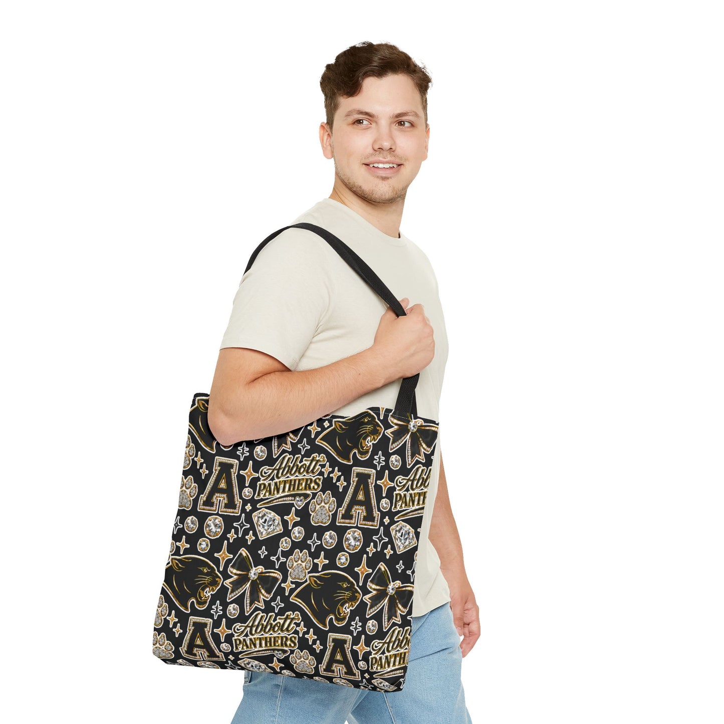 Abbott Panthers Blingy Tote Bag