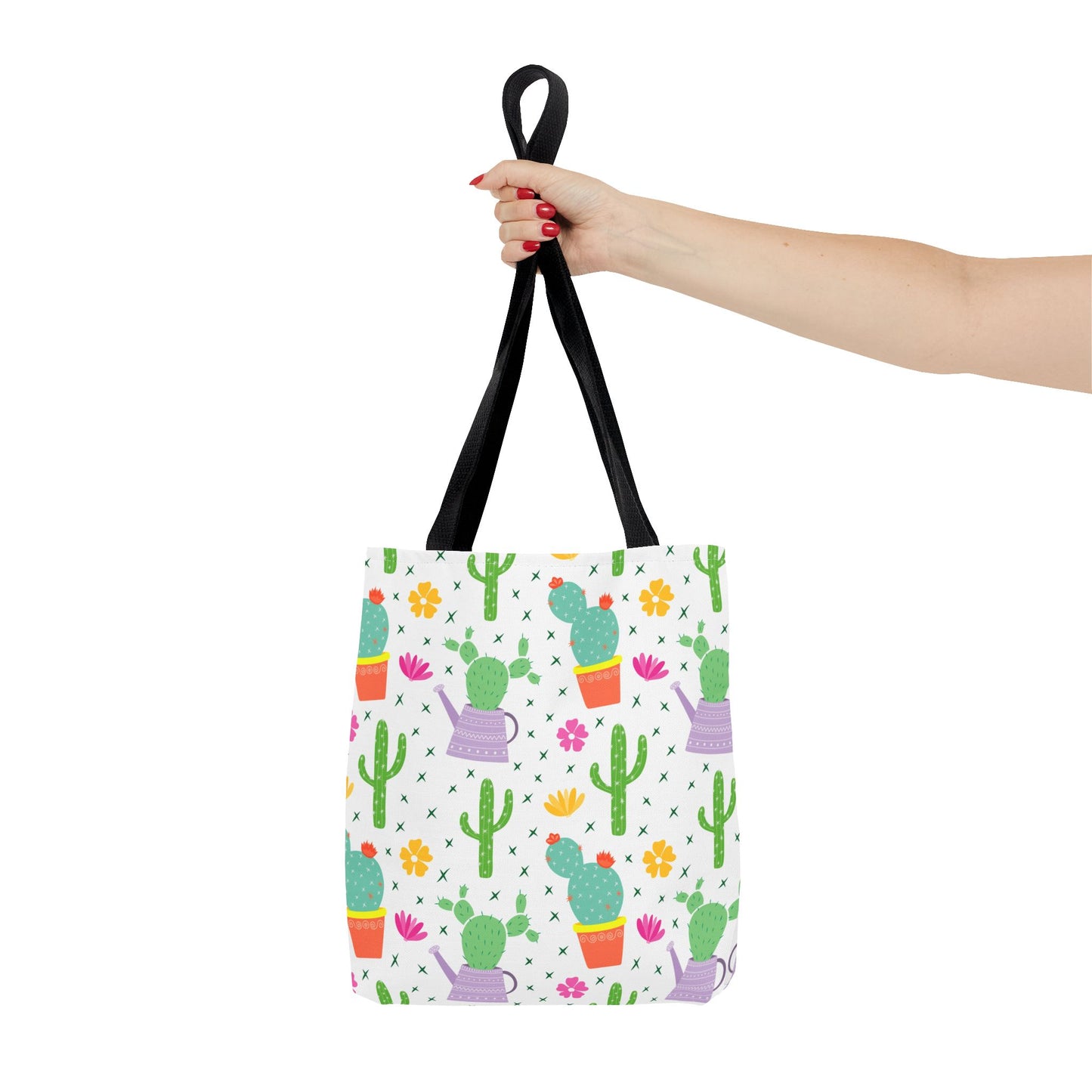 Cactus Pattern Tote Bag