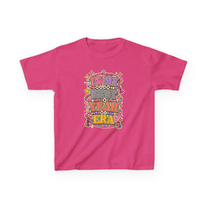 "In My Best Year Era" Colorful Retro Graphic