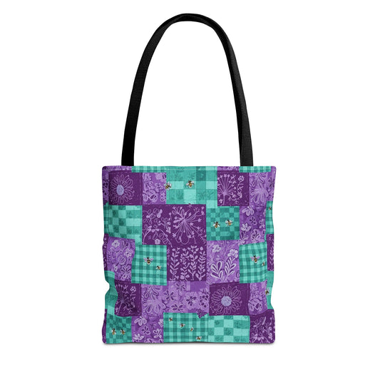 Patchwork Quilt Tote Bag