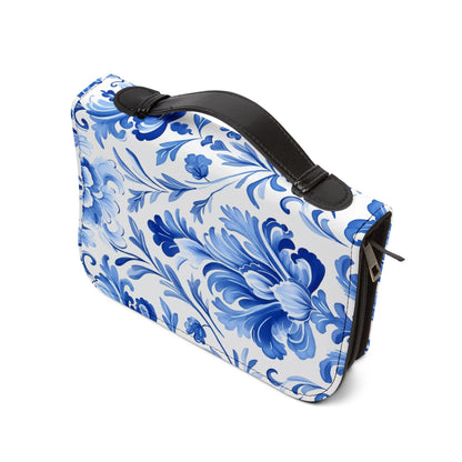 Blue Floral Bible Cover