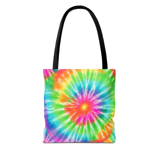 Tie-Dye Spiral Tote Bag