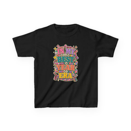 "In My Best Year Era" Colorful Retro Graphic