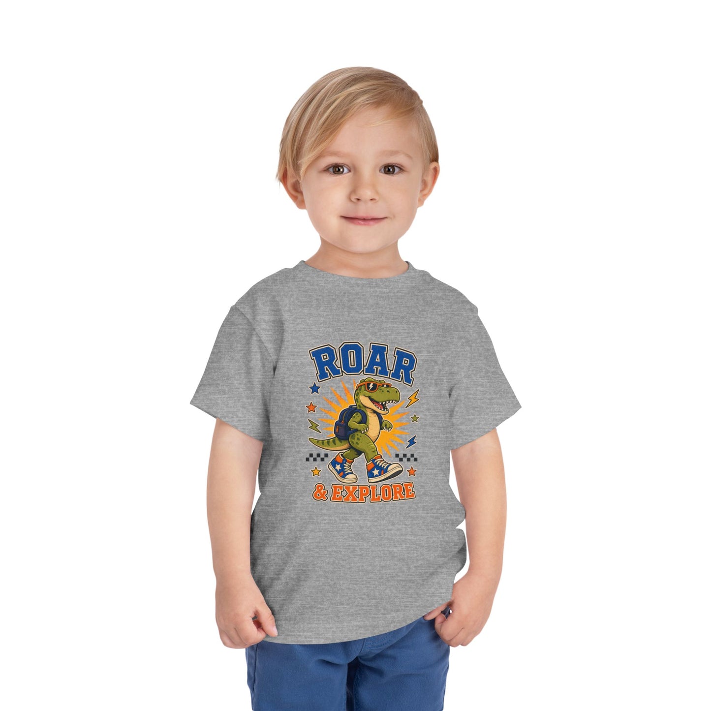 Toddler Dino "Roar & Explore" T-Shirt