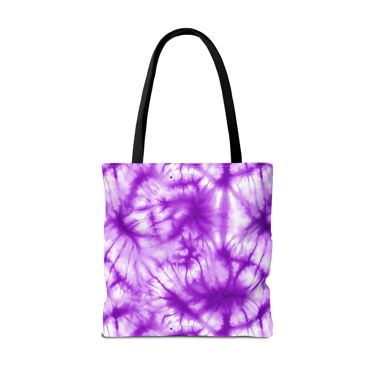 Purple Tie-Dye Tote Bag