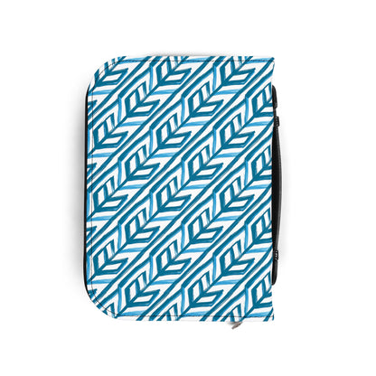Blue Chevron Bible Cover