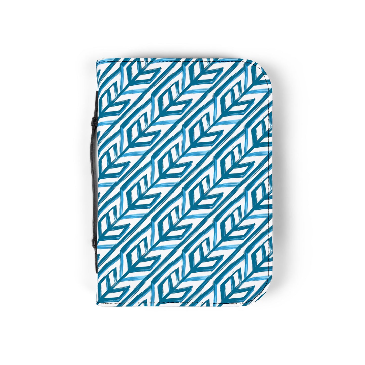 Blue Chevron Bible Cover