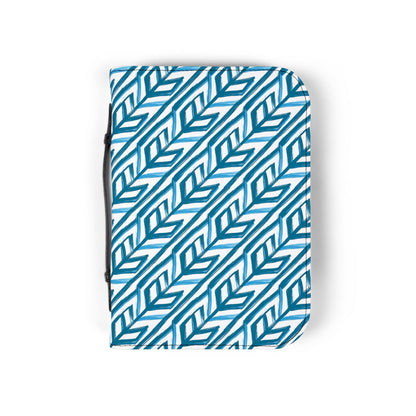 Blue Chevron Bible Cover