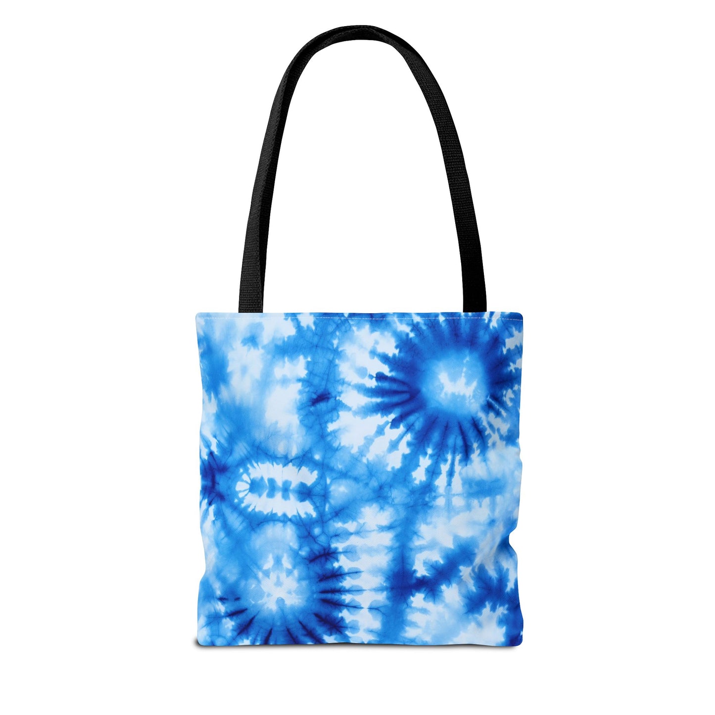 Blue Tie-Dye Tote Bag