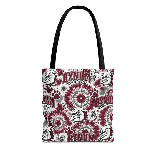 Bynum Bulldogs Tie-Dye Tote Bag