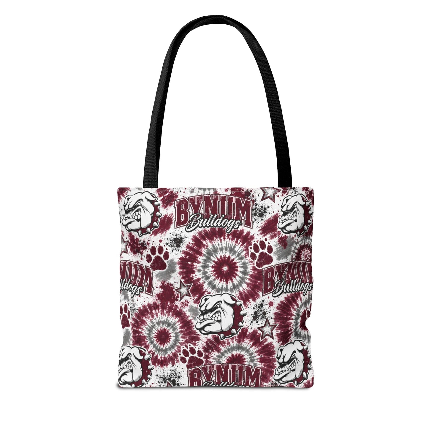Bynum Bulldogs Tie-Dye Tote Bag