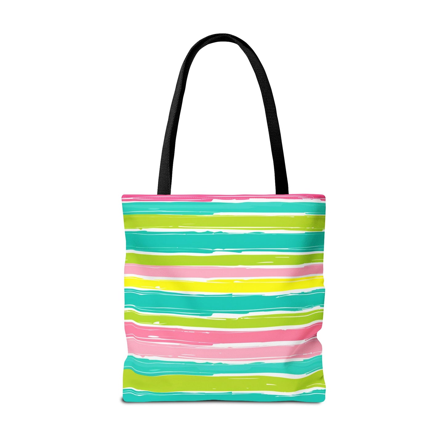 Striped Pastel Tote Bag