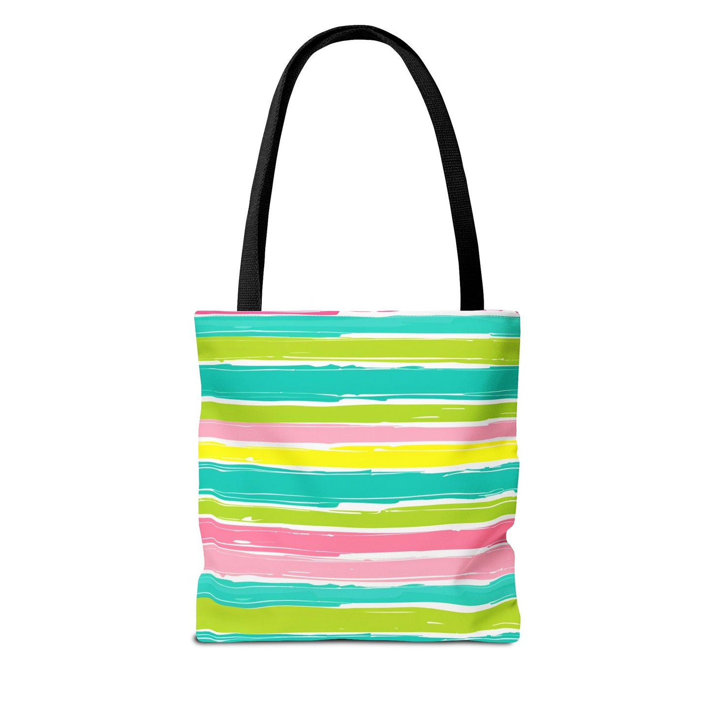 Striped Pastel Tote Bag