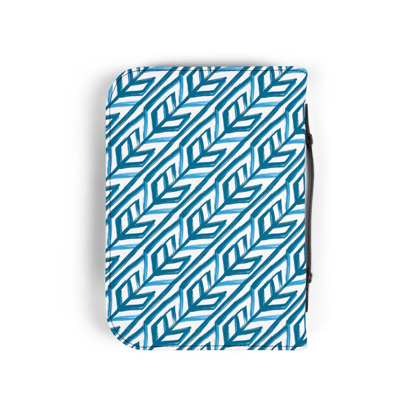 Blue Chevron Bible Cover