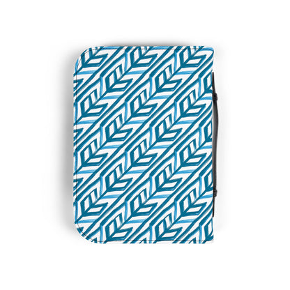 Blue Chevron Bible Cover