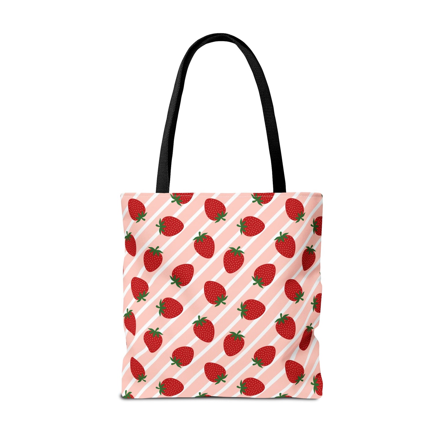Strawberry Pattern Tote Bag