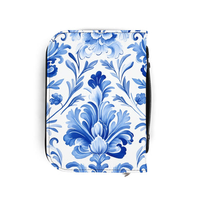 Blue Floral Bible Cover