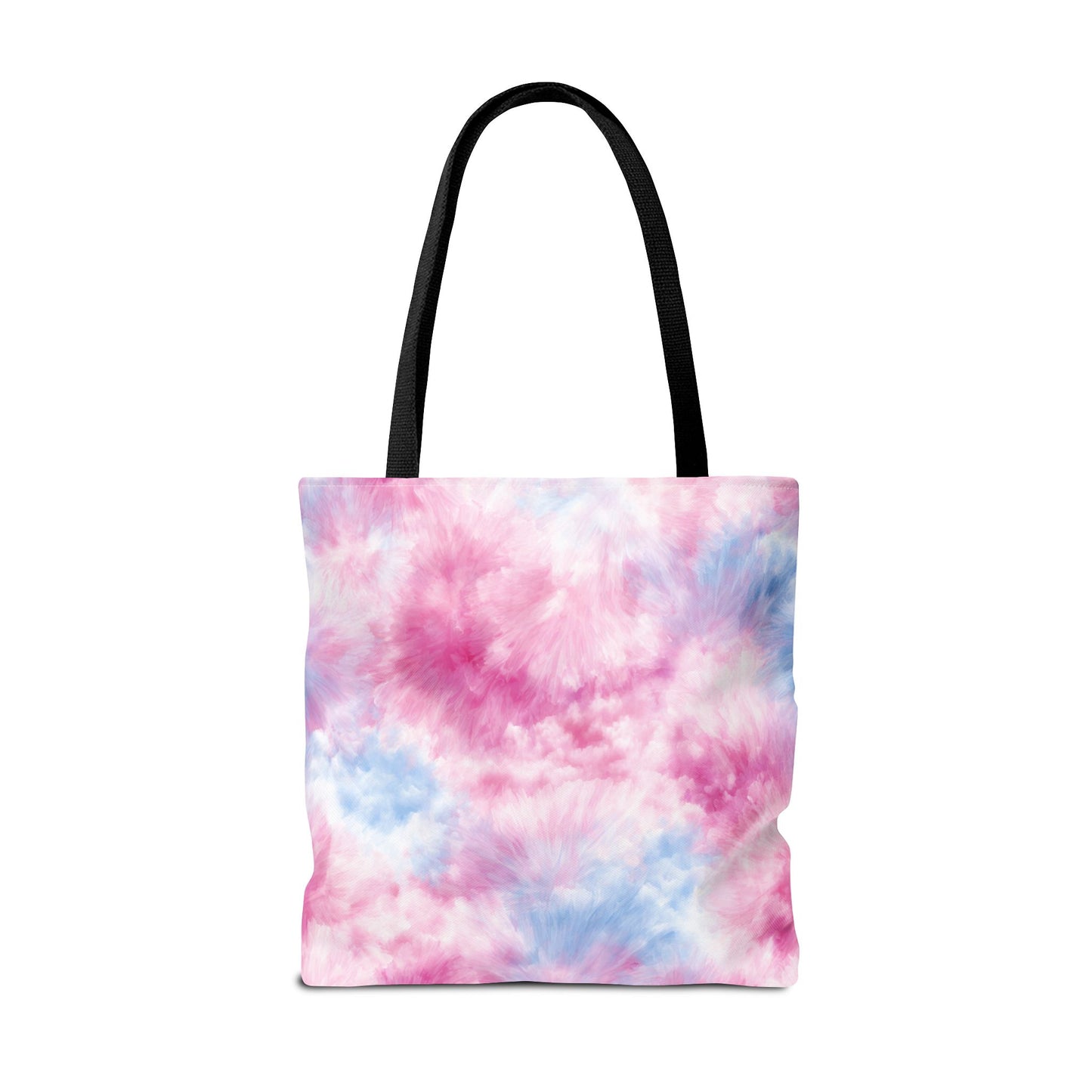 Tie-Dye Pink Blue Tote Bag