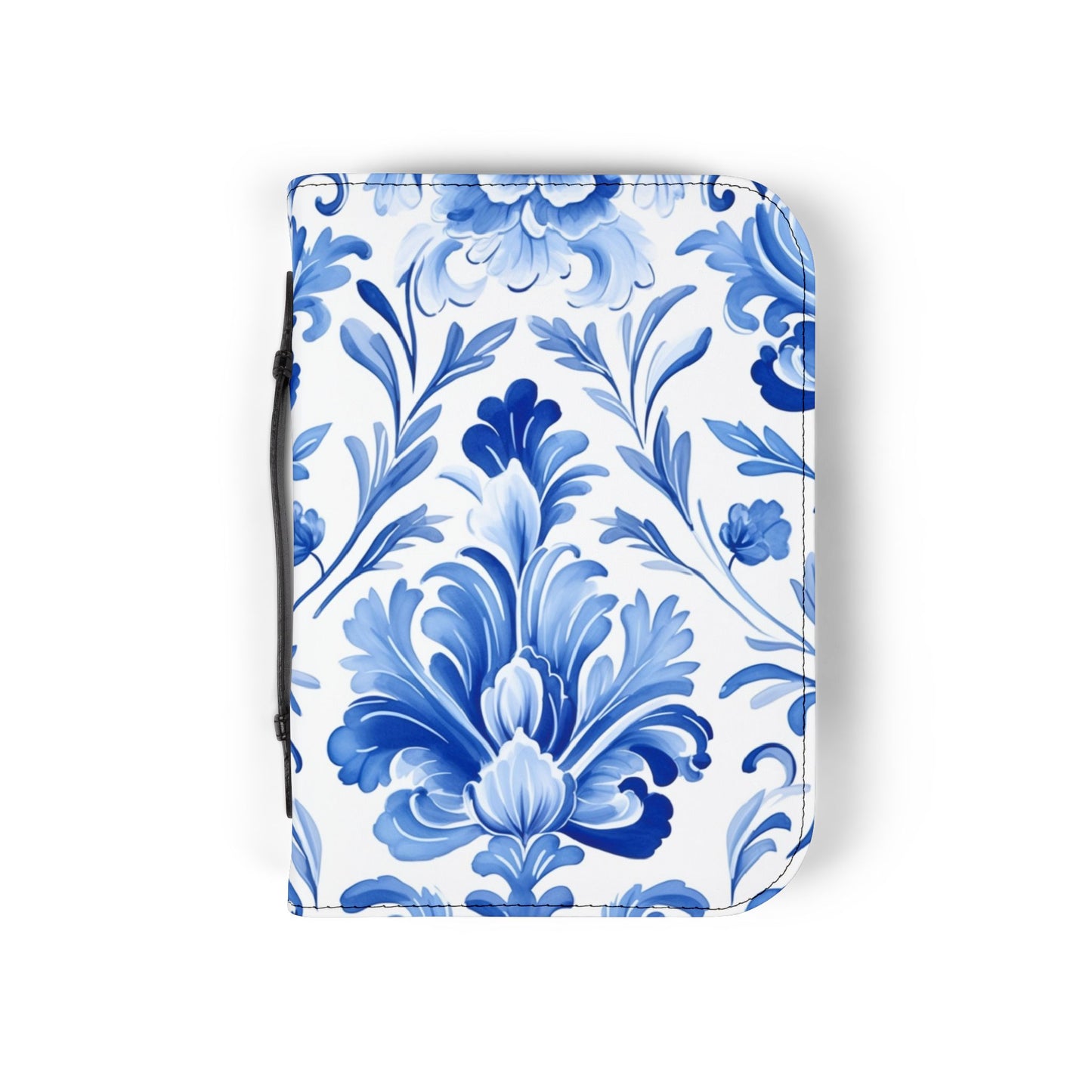 Blue Floral Bible Cover