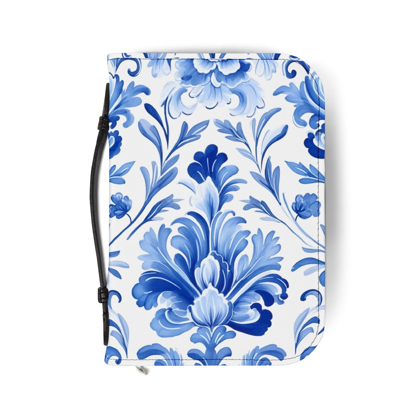 Blue Floral Bible Cover