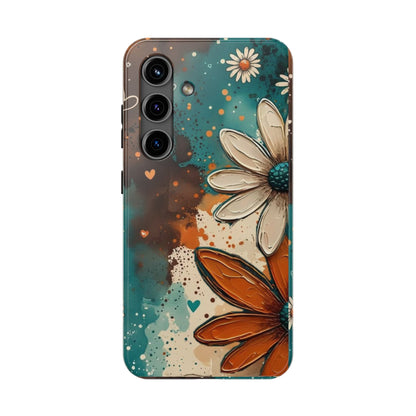 Daisy Splash Tough Phone Case