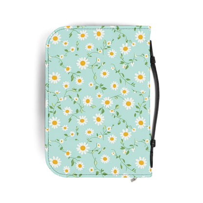Daisy Floral Bible Cover — Zippered Scripture Organizer