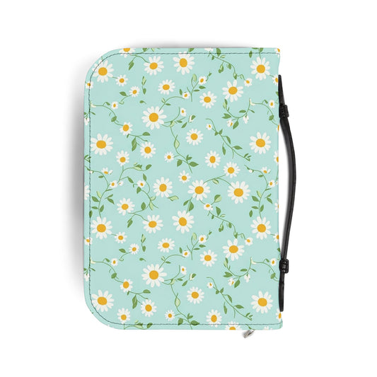Daisy Floral Bible Cover — Zippered Scripture Organizer