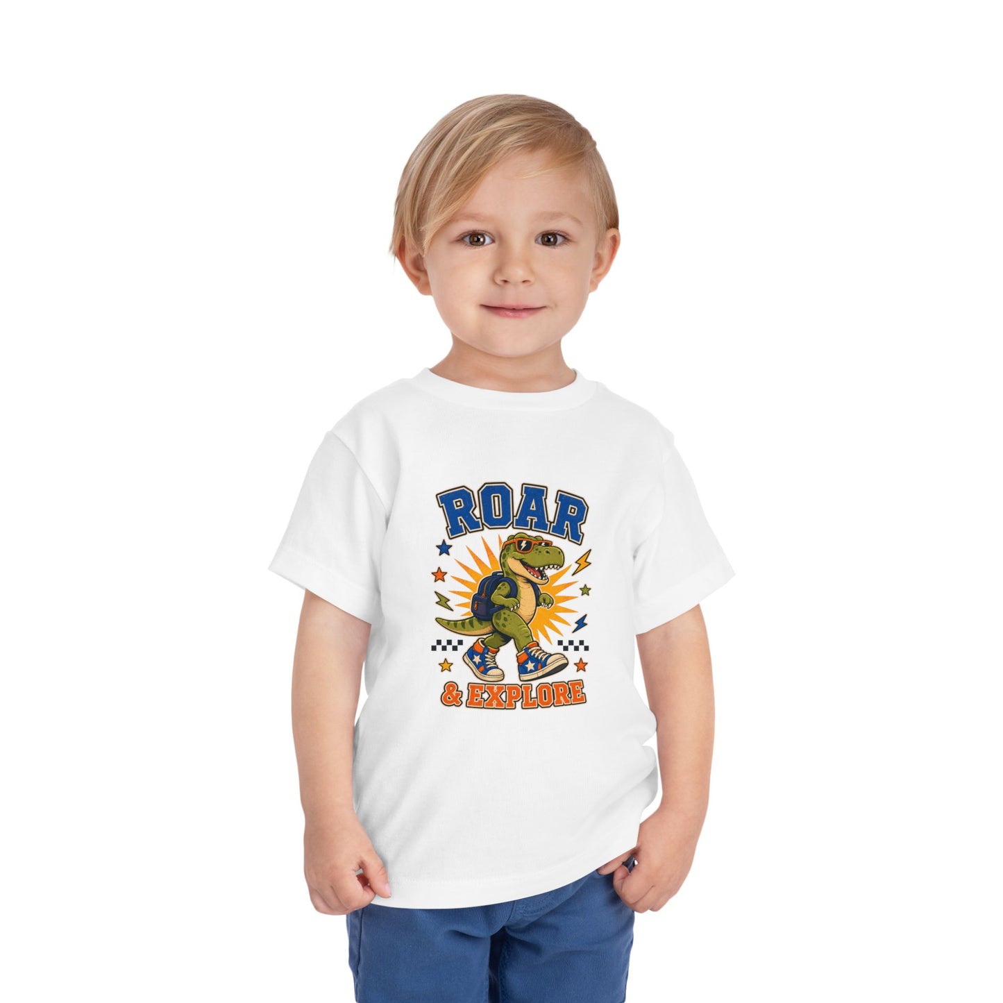 Toddler Dino "Roar & Explore" T-Shirt
