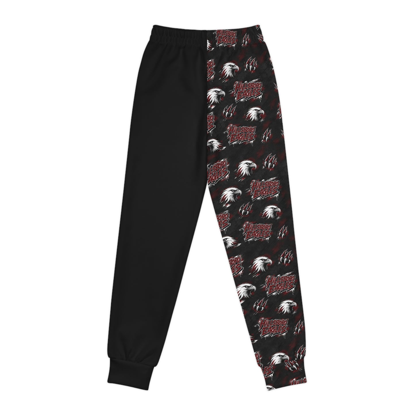 Hillsboro Eagles Youth Joggers — Half‑Print