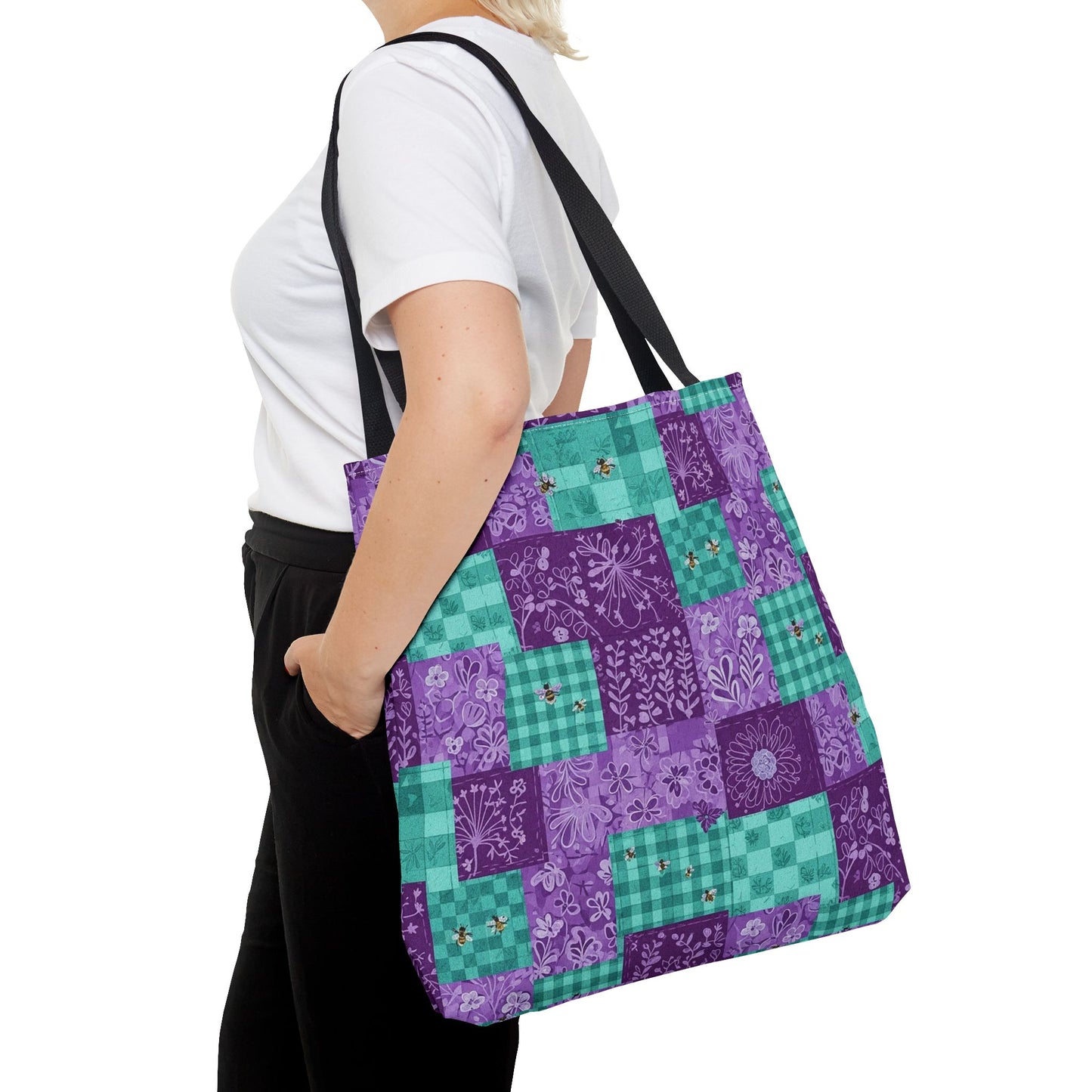 Patchwork Quilt Tote Bag