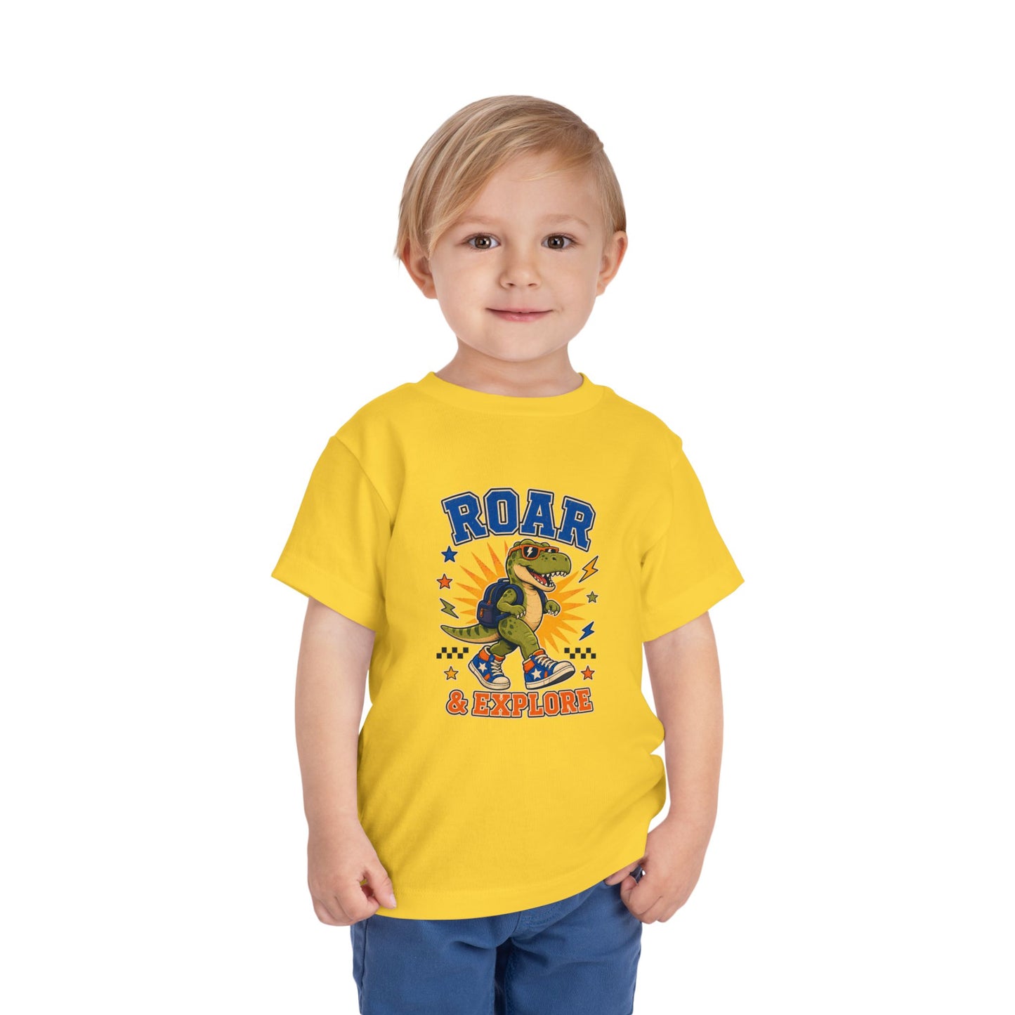 Toddler Dino "Roar & Explore" T-Shirt