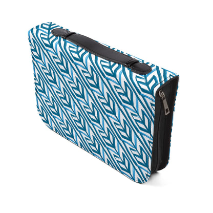 Blue Chevron Bible Cover