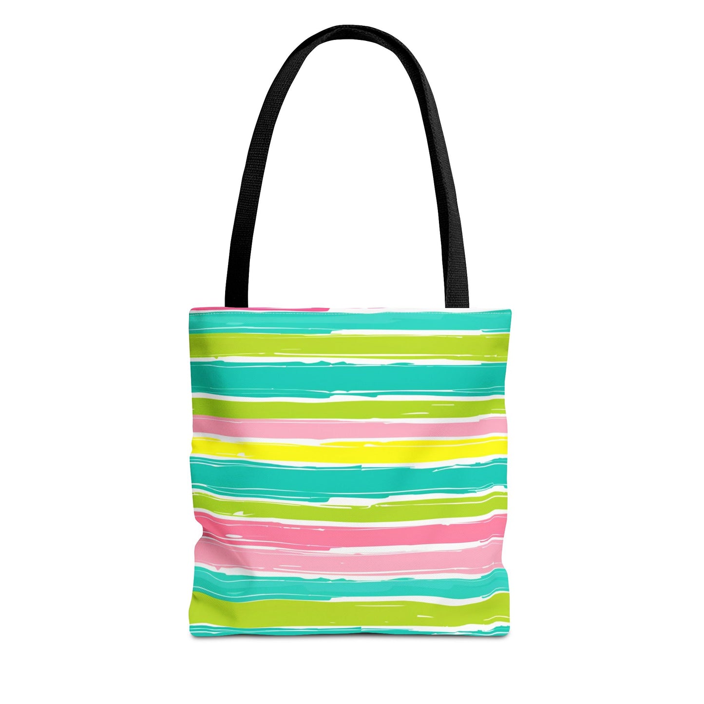 Striped Pastel Tote Bag