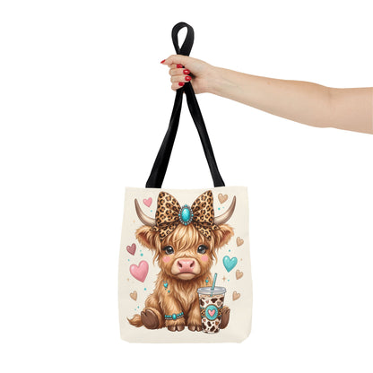 Cute Highland Cow Tote Bag