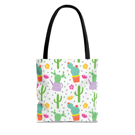 Cactus Pattern Tote Bag