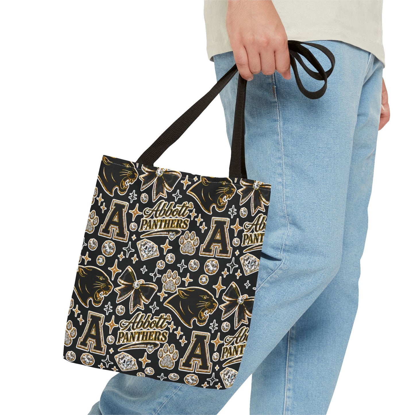 Abbott Panthers Blingy Tote Bag